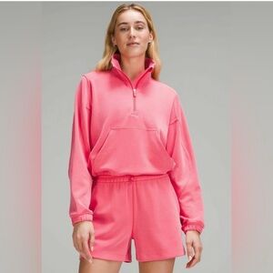 Lululemon Softstreme Half-Zip Pullover Size 10